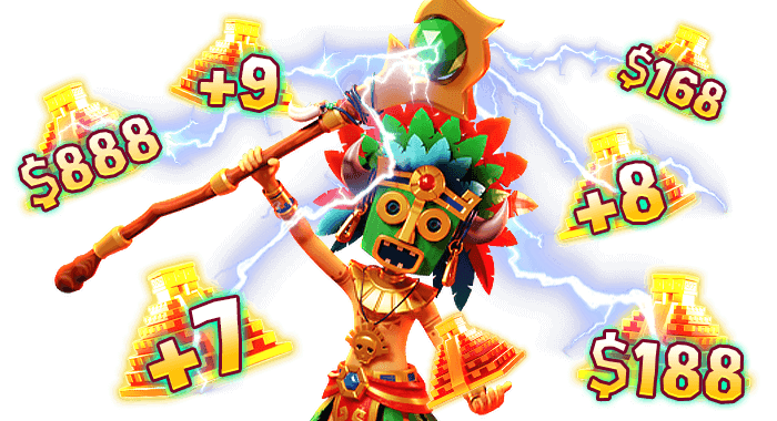 Every Spin Could Trigger Both Pyramid and Respin Rewards!