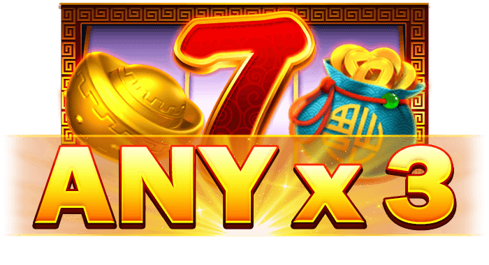 Win by matching any 3 symbols